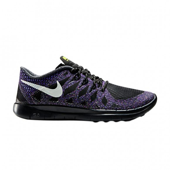 Nike Free 5.0 Glow GS 'Black Hyper Grape' | Kid's Size 5.5 - 685700-001