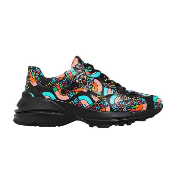 The North Face x Gucci Rhyton 'Allover Logo - Black Multi-Color' - 685739-UOQ00-1086