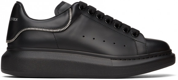 Alexander McQueen Black Oversized Sneakers - 688521WIB9P1081