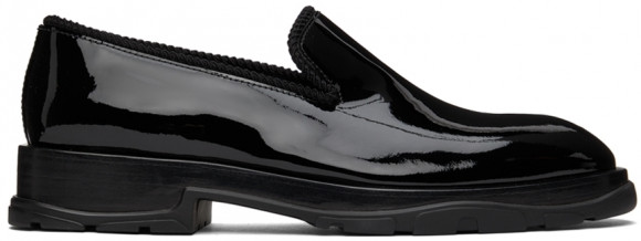 Alexander McQueen Black Leather Loafers - 688541WIA381000
