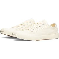 Balenciaga Men's Paris Low Canvas Sneakers in White/White - 688754-W3RC5-9090