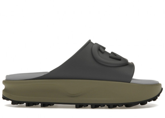 Gucci Sandal 'Interlocking G - Dark Grey Khaki' - 692380-JF000-1126