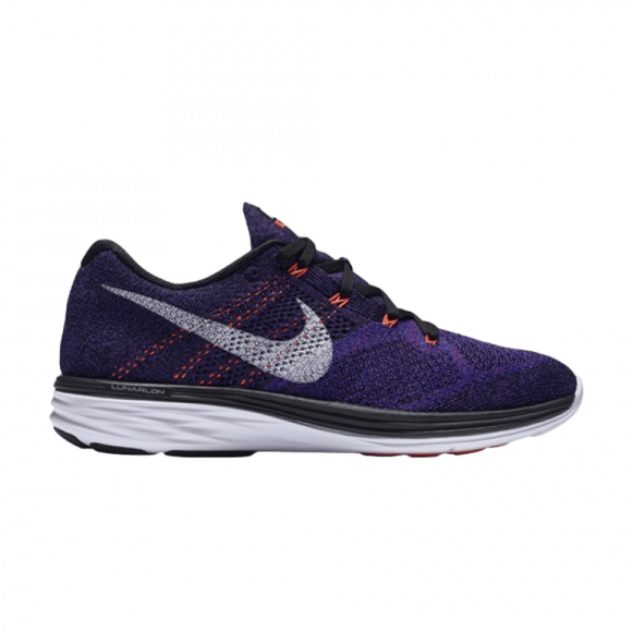Nike Flyknit Lunar 3 'Vivid Purple' - 698181-014
