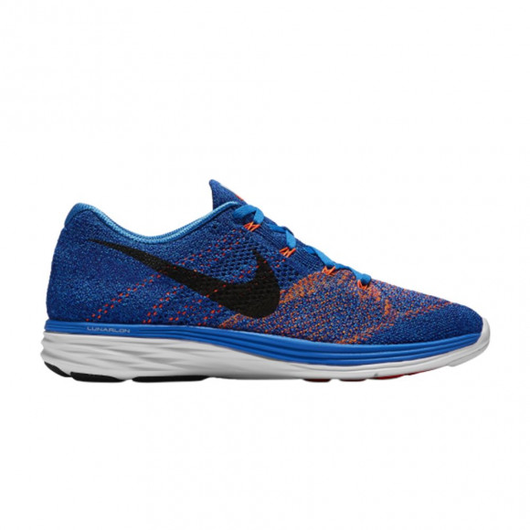 Nike Flyknit Lunar3 | Blue | Men's Size 9 - 698181-405
