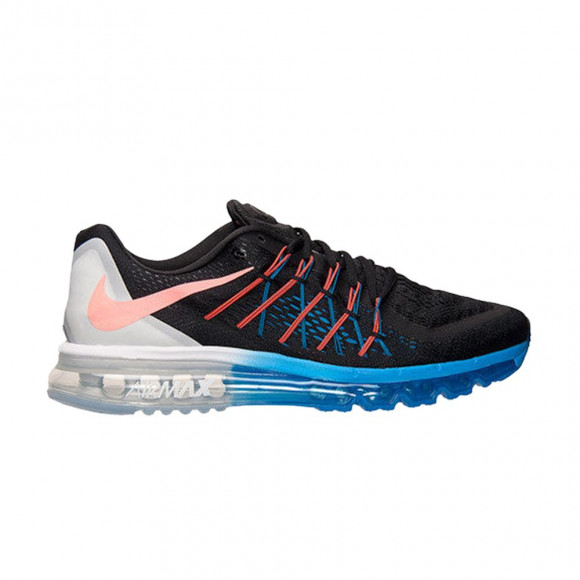 Nike Air Max 2015 'Hot Lava Blue' | Black | Men's Size 9.5 - 698902-008