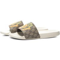 Gucci Men's Pablo Delcielo GG Supreme Slide in Beige - 699302-U1G00-8462