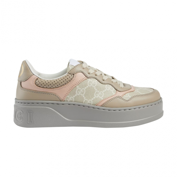 Gucci Wmns GG Sneaker 'Oatmeal Light Pink' - 700775-UPG90-9595