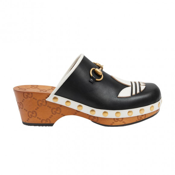 Adidas x Gucci Wmns GG Clog 'Black' | Women's Size 7 - 702218-DTNP0-1060