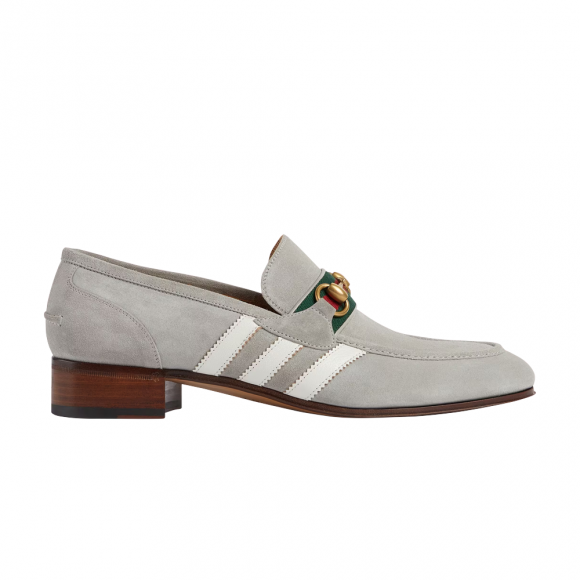 Adidas x Gucci Loafer 'Grey Suede' - 702283-1DPM0-1470