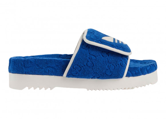 adidas x Gucci GG Platform Sandal Blue - 702412UU0104160