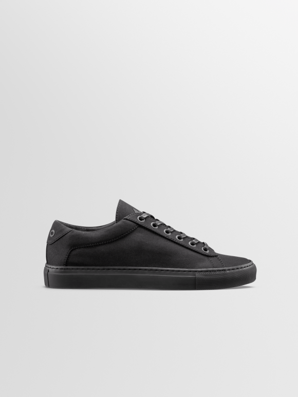 Koio | Capri In Nero Canvas Women's Sneaker - 7098812530857