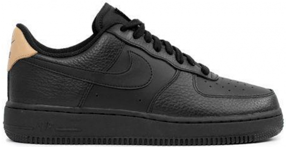 Nike Air Force 1 Low Black Vachetta Tan - 718152-016
