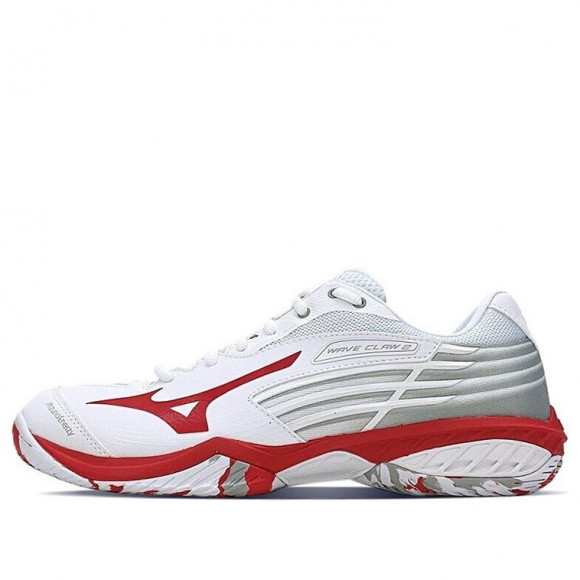 Mizuno Unisex Wave Claw White/Red Marathon Running Shoes 71GA211063 - 71GA211063