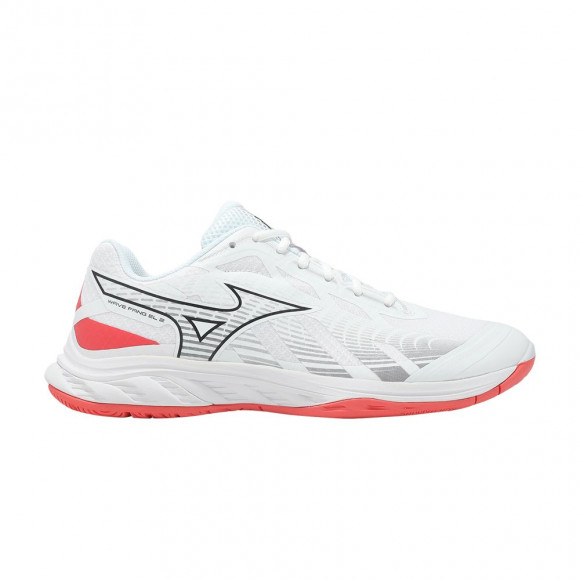 Mizuno Wave Fang EL 2 Wide 'White Coral Red' | Men's Size 9.5 - 71GA242325