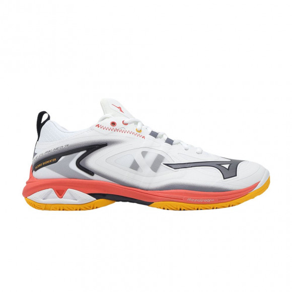 Mizuno Wave Claw Neo 3 Wide 'White Grey Pink' | Men's Size 10.5 - 71GA247325