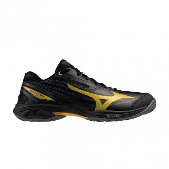 Mizuno Wave Claw 4 Wide 'Black Yellow' | Men's Size 8.5 - 71GA264305