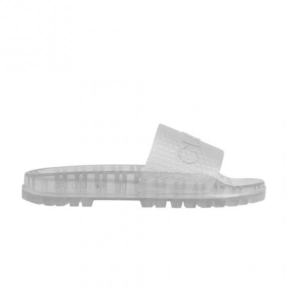 Adidas x Gucci Slide 'Transparent White' | Men's Size 4 - 721229-JAACP-8300