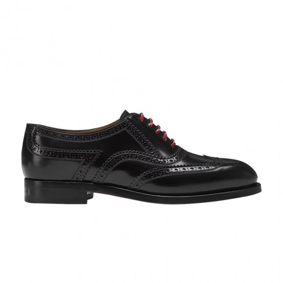 Gucci Cordovan Lux Lace Up 'Black' - 723694-DS800-1000