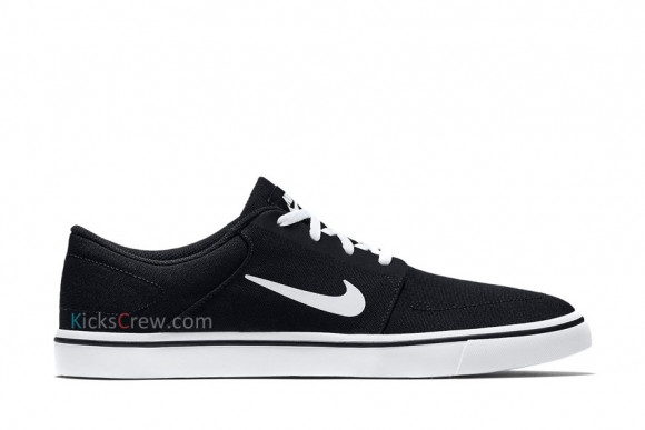 Nike SB Portmore CNVS Black White Sneakers/Shoes 723874-003 - 723874-003