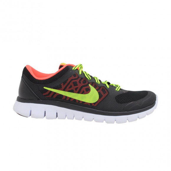 Nike Flex 2015 RN GS 'Black Volt Lava' | Kid's Size 6 - 724988-002