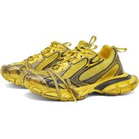 balenciaga trainers black and yellow