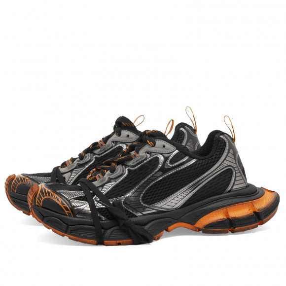 Balenciaga Men's 3XL Sneakers in Black/Orange/Grey - 734734-W3XL3-1178