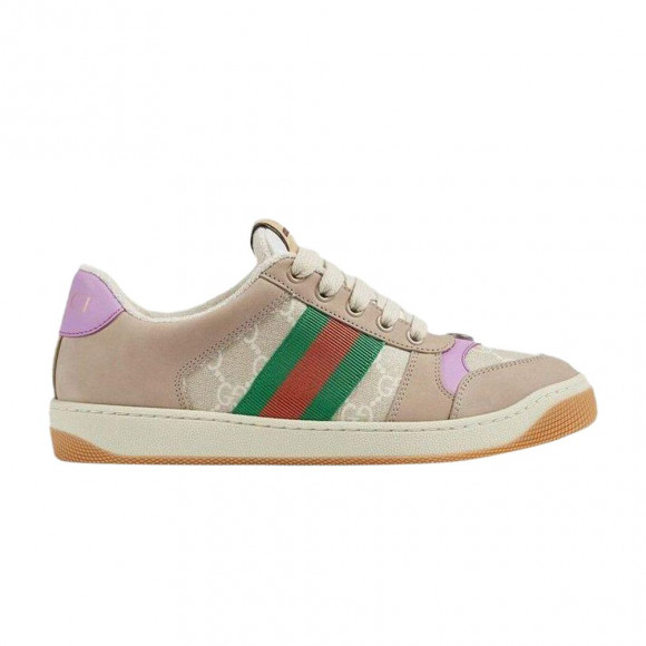 Gucci Wmns Screener 'GG Supreme - Beige Lilac' | Cream | Women's Size 8 - 737898-UULG0-9683