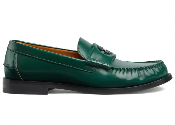 Gucci Interlocking G Loafers Green - 738470-17X00-3154