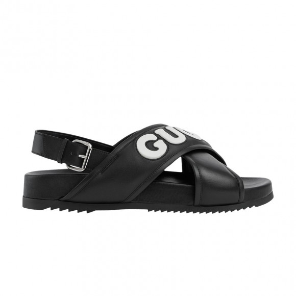 Gucci Crossover Sandal 'Black White' | Men's Size 12 - 742024-AABYS-1365