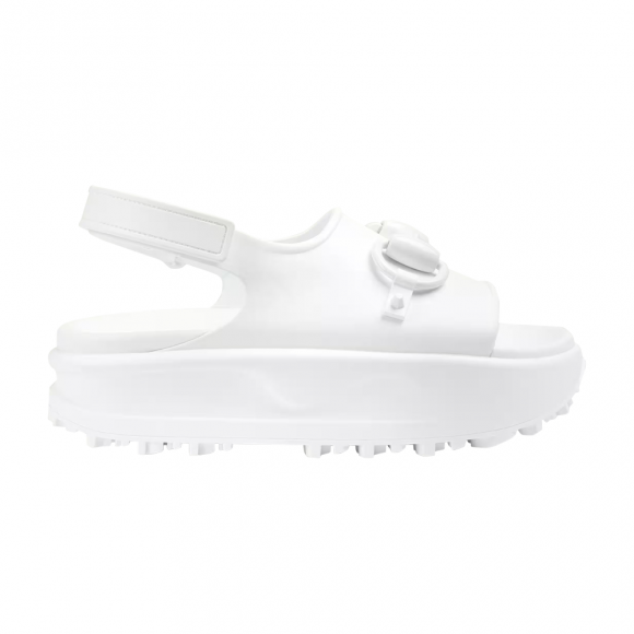 Gucci Wmns Horsebit Flatform Sandal 'White' - 742435-JAAC9-9014