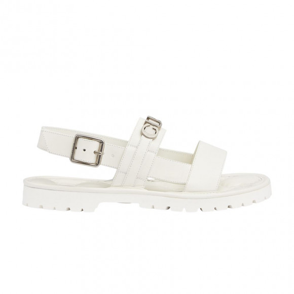 Gucci Logo Sandal 'White' | Men's Size 6 - 744977-DTN00-9110