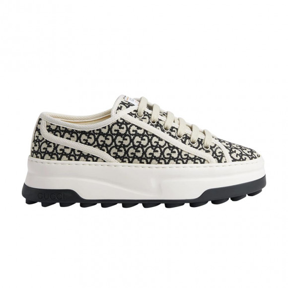 Gucci Wmns GG Sneaker 'Ivory Black' - 746766-FAC1Y-8445
