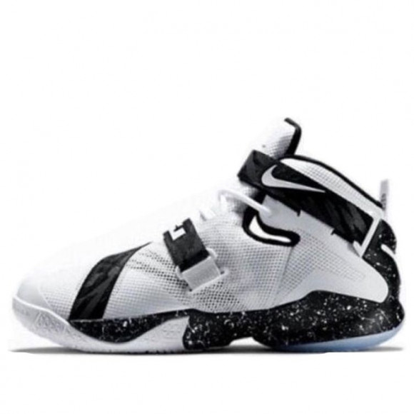 Nike LeBron Soldier 9 Premium 'White Black' - 749490-110