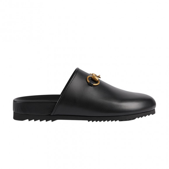 Gucci Wmns Horsebit Slipper 'Black' | Women's Size 4 - 749752-1W600-1000