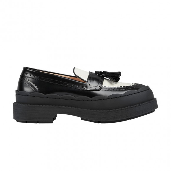 Gucci Wmns Loafer 'Black White' | Women's Size 7.5 - 750438-AACAS-1061