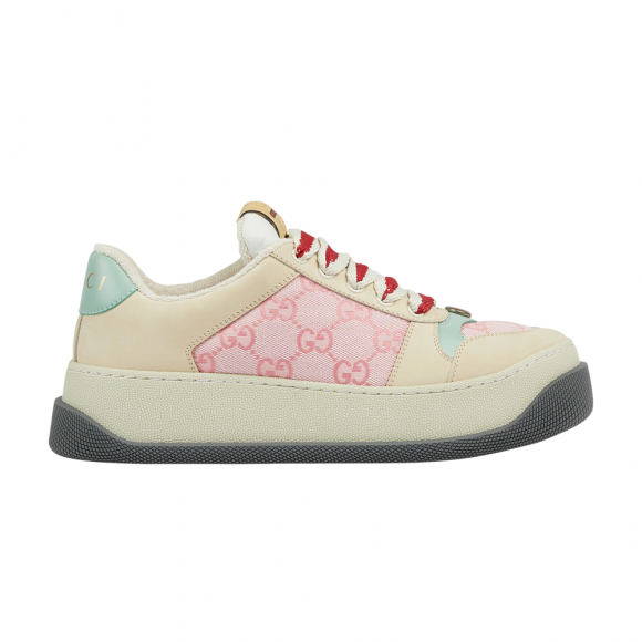 Gucci Wmns Screener 'GG Monogram - Beige Pink' - 750633-FAB4C-5644