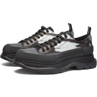 Alexander McQueen Men's Tread Shoe in Black/White - 756490WIATP-1070