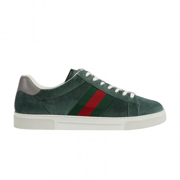 Gucci Ace 'Green Velvet' | Men's Size 9 - 757893-FACGV-3949