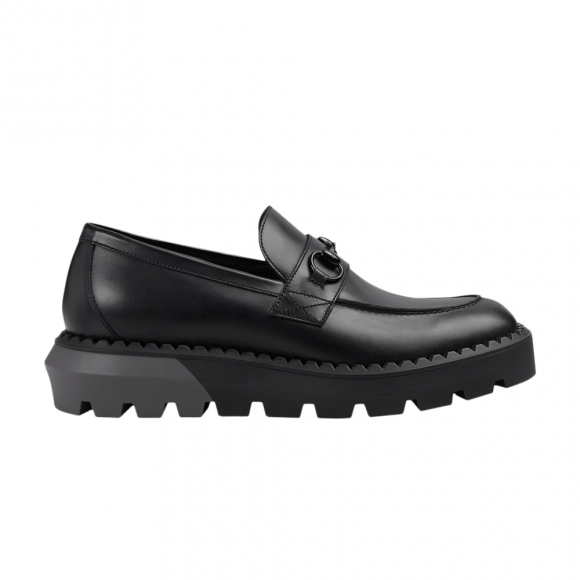 Gucci Horsebit Loafer 'Black' - 758593-AAAZG-1000