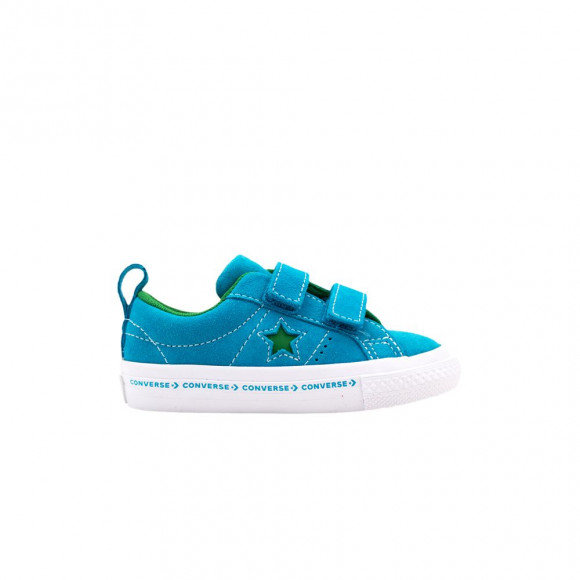 Converse One Star 2V Low TD 'Hawaiian Ocean Jolly Green' | Blue | Infant Size 5 - 760037C