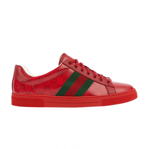 Gucci Ace 'GG Crystal Canvas - Red' - 760775-FACRF-6943