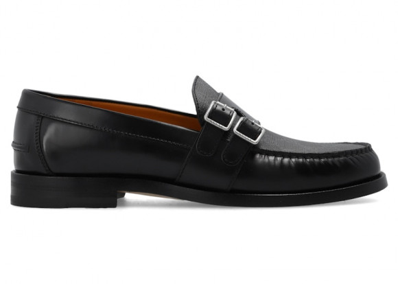 Gucci Men's Mellenial Double Buckle GG Supreme Loafer Black - 762312-17X30-1000