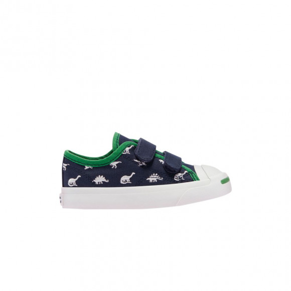 Converse Jack Purcell Low TD 'Mythical Creatures - Dinosaur' | Blue | Infant Size 10 - 770874C