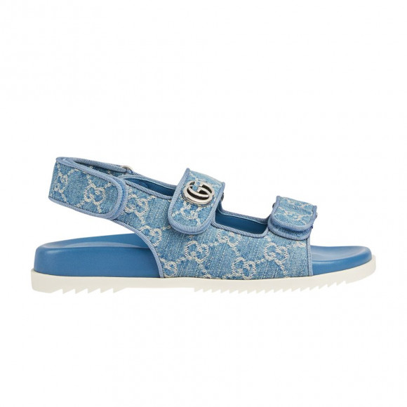 Gucci Wmns GG Sandal 'Light Blue Denim' | Women's Size 3 - 771575-FACUO-4646
