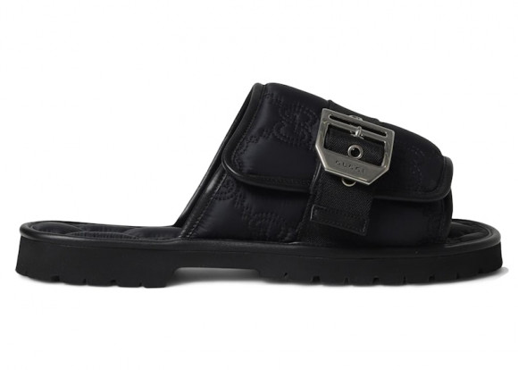 Gucci GG Slide Sandal 'Black' | Men's Size 11 - 776792-FACL5-1000