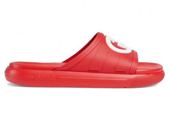 Gucci Slide 'Interlocking G - Maple Red' | Men's Size 6 - 780296-J8700-6508