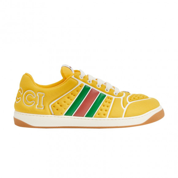Gucci Screener Sneaker 'Yellow Neoprene' | Men's Size 11 - 782906-FAC6S-7042