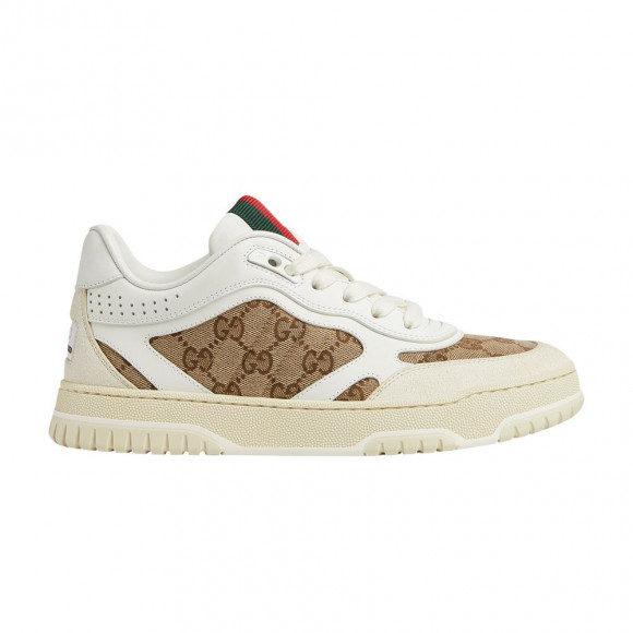 Gucci Wmns Re-Web Sneaker 'GG Canvas - White Beige' - 785452-AADHW-9573