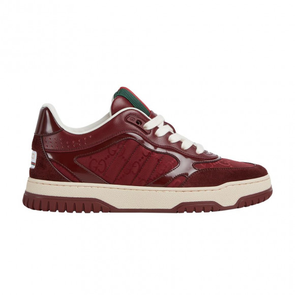 Gucci Wmns Re-Web Sneaker 'GG Canvas - Rosso Ancora' | Red | Women's Size 7 - 785452-AAEW9-6143
