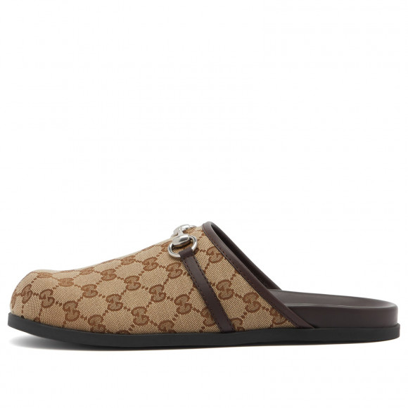 Gucci Men's Rhain GG Monogram Clog in Beige - 786486-FADFO-9744